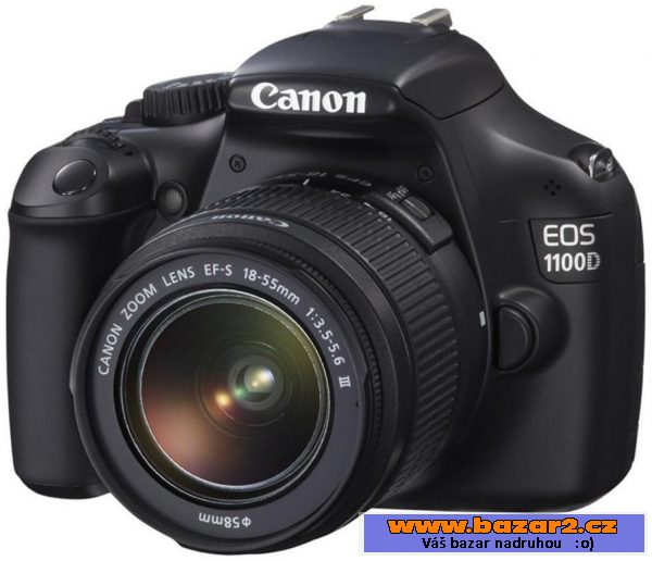 Zrcadlovka Canon EOS 1100D+18-55 EF-S III