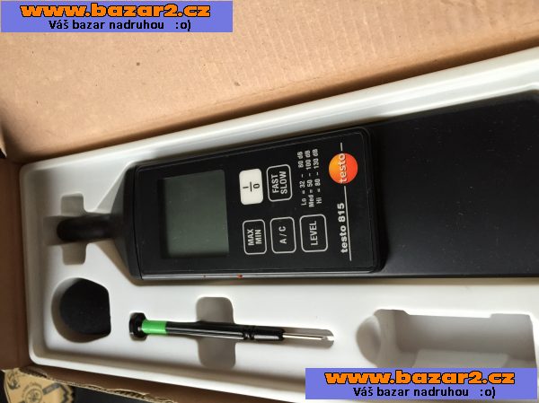 HLUKOMĚR TESTO 815