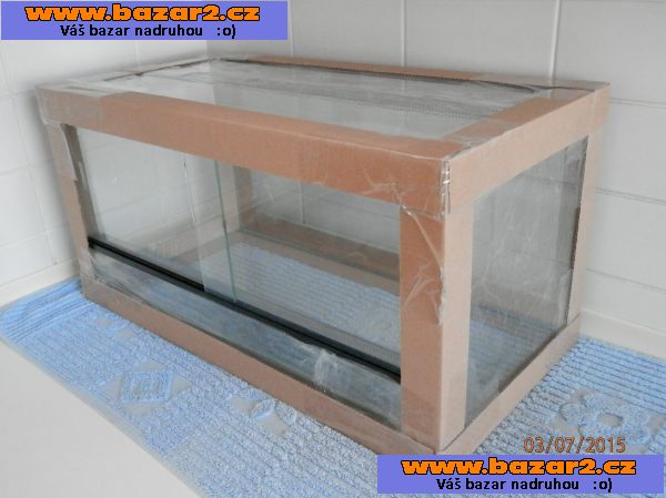 Nové terárium 60 x 30 x 30cm