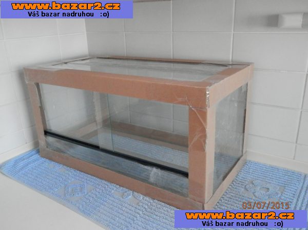 Nové terárium 60 x 30 x 30cm