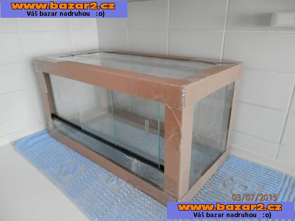 Nové terárium 60 x 30 x 30cm