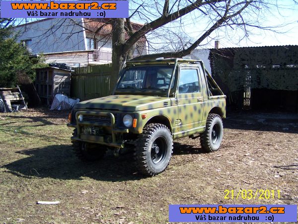 Suzuki Samurai 4x4, dělník do lesa