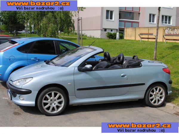 Prodám Peugeot 206cc 2.0 FINANČNÍ TÍSEŇ !!STK6/16