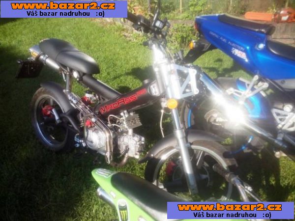 Prodám motorky Triumph, Sachs, Minicross