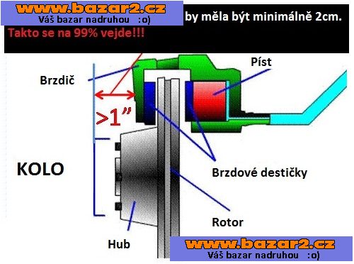  Červené kryty brzd BREMBO, doprava ZDARMA, SKALDEM -
