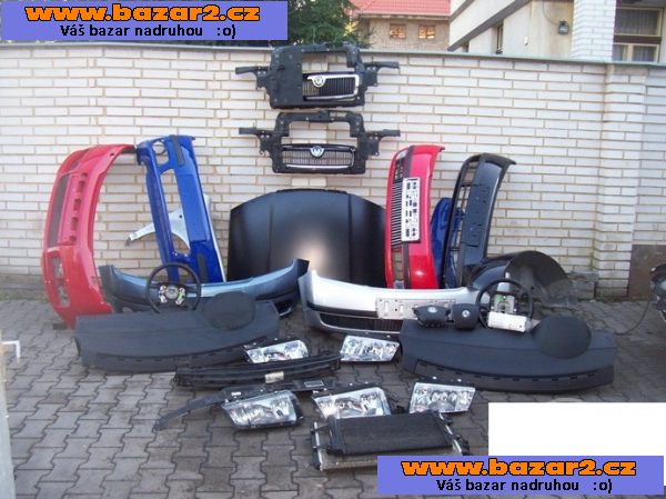Skoda Fabia 1 Dily na Predek Airbagova sada Servo Rizeni
