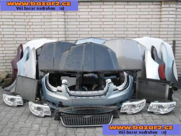 Skoda Superb 2 Dily na Predek Airbagova sada Chladice