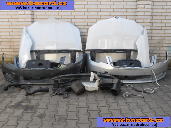 Skoda Superb 2 Dily na Predek Airbagova sada Chladice