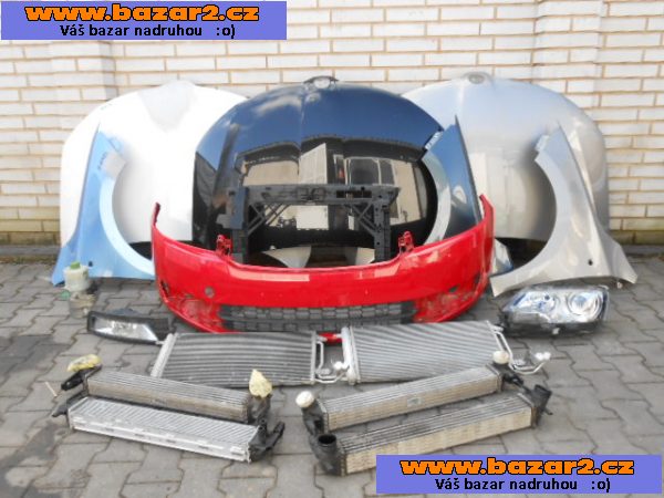 Skoda Rapid Dily na Predek Airbagova sada Dvere Chladice