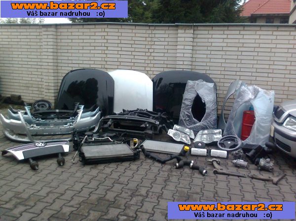 Volkswagen Passat B-6 Dily na Predek Airbagy Chladice Dvere