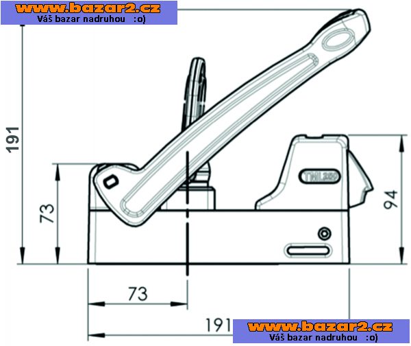 ALFRA TML 250 – Břemenovy magnet
