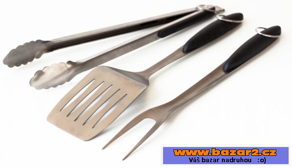3 dílná sada nářadí GrillMe BBQ