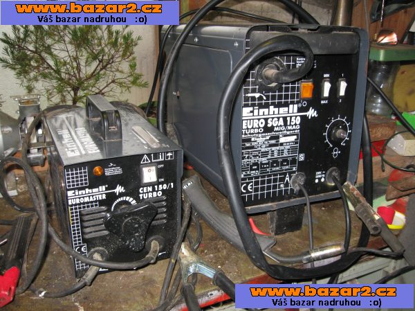 Svářečky Einhell Turbo MIG/MAG a Euromaster 150/1