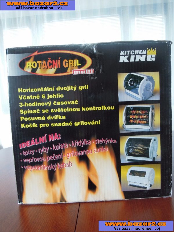 Prodám nový elektrický gril