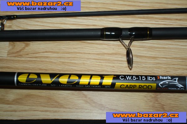 Kaprové pruty 3,60  , 2,75 Lb Nové nepoužité!
