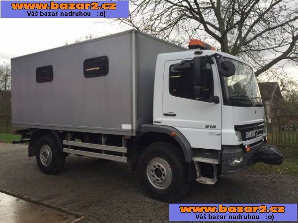 Mercedes Atego 4x4 - pojízdná dílna