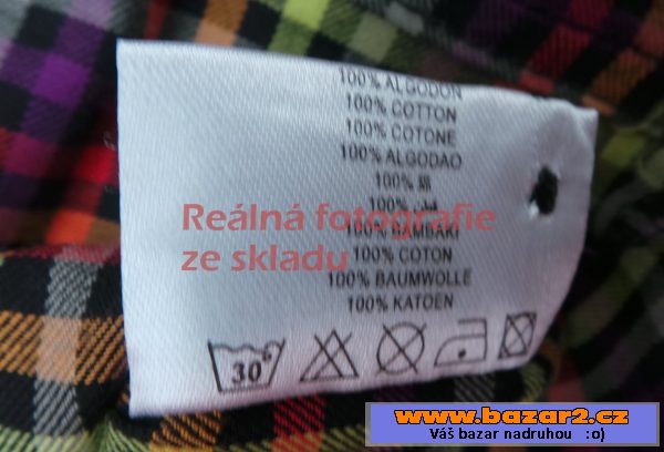 Dětská košile Tuc Tuc, fialovo-žlutá