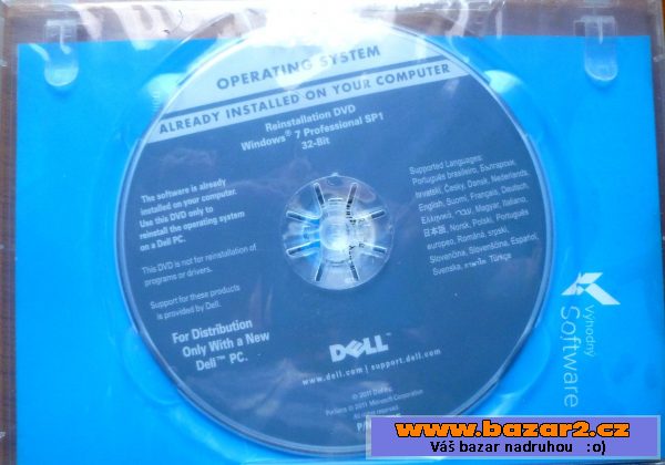 Originál Win 7 pro 32 bit