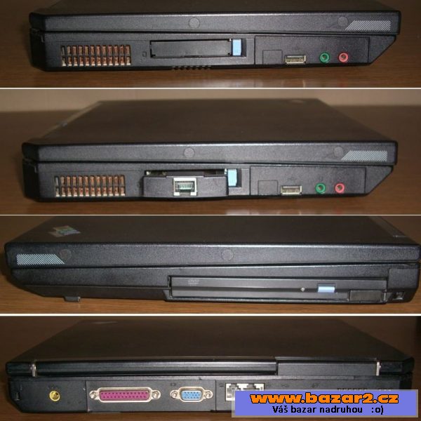 Špičkový notebook IBM ThinkPad R40