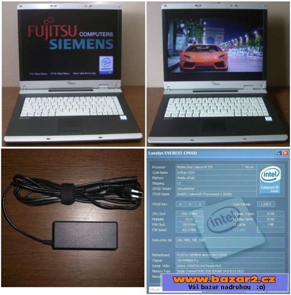 Špičkový notebook Fujitsu Siemens