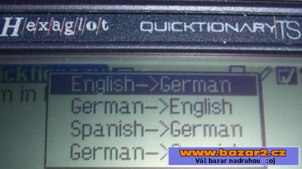 Hexaglot Quicktionary TS, De - Sp