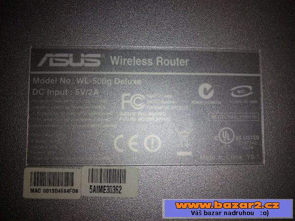 ASUS WL 500 G