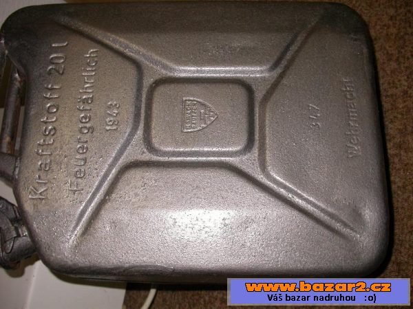 Kanystr z 2.sv. války (Wehrmacht)