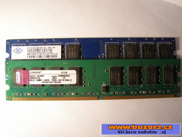 DDR2 na 1GB a 2GB
