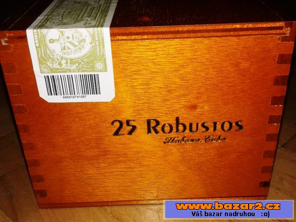 Doutníky Cohiba Robustos 25 kusů