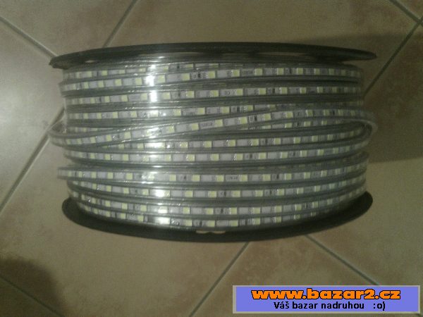 LED pásek 230V, 5050 60LED/m IP67 