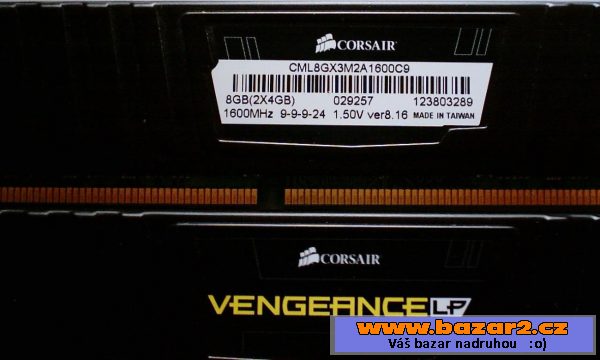 DDR3 Corsair Vengeance 8 GB