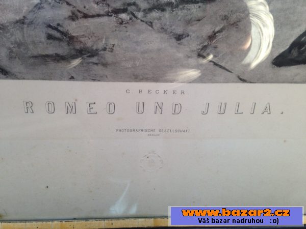 Romeo & Julie - 127x122cm obraz 