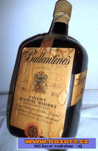 Vintage Ballantines Finest Scotch