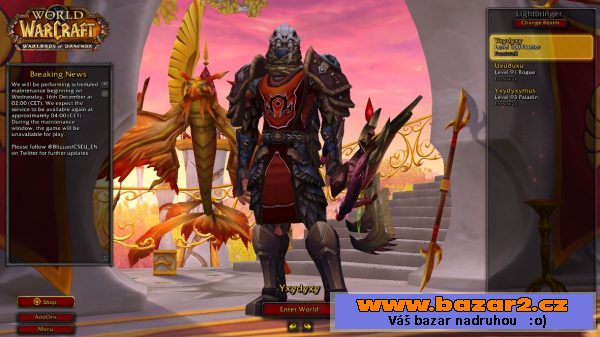 World of Warcraft účet