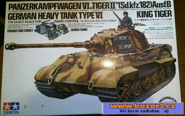 RC King Tiger 1/16 Tamyia