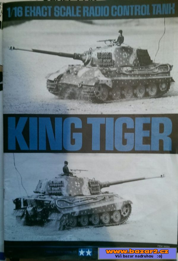 RC King Tiger 1/16 Tamyia
