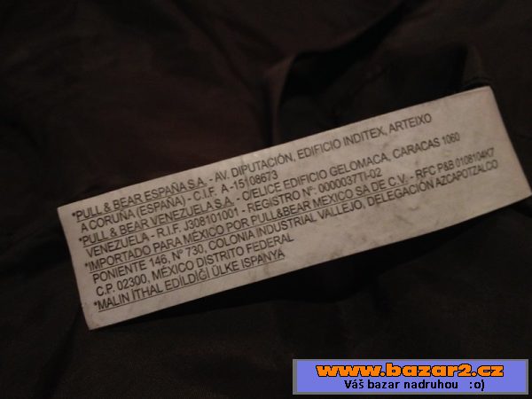 Péřovka Pull & Bear