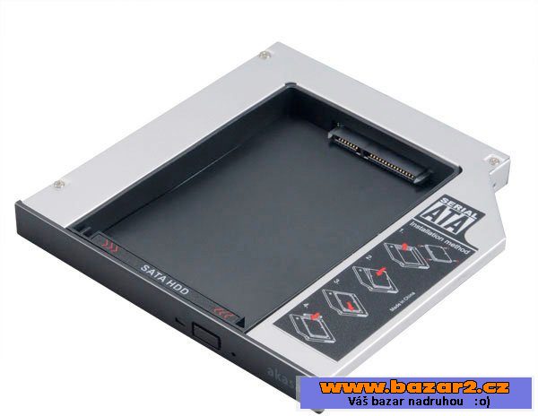 Rámeček na druhý HDD/SSD místo DVD 