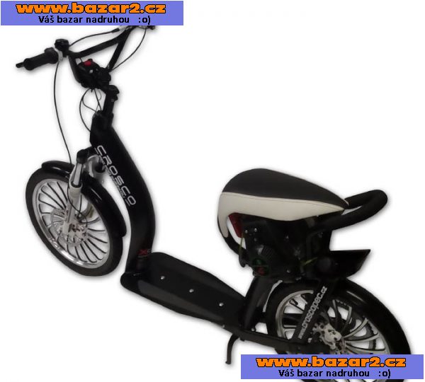 Motorová koloběžka Crosco s 4T motorem 49 ccm