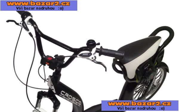 Motorová koloběžka Crosco s 4T motorem 49 ccm