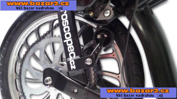 Motorová koloběžka Crosco s 4T motorem 49 ccm