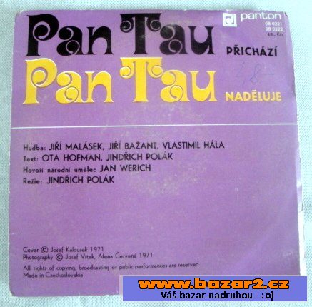 SP gramodesky Jan Werich - Pan Tau