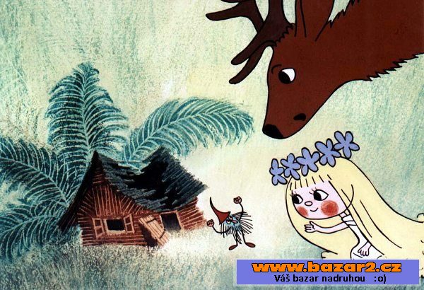LP dvou deska pohádka O víle Amálce