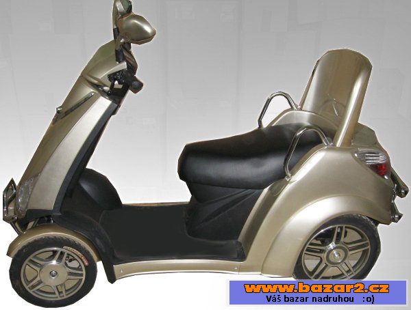 Elektrická čtyřkolka - tandem
