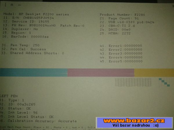 HP Deskjet F2280 / multifunkce