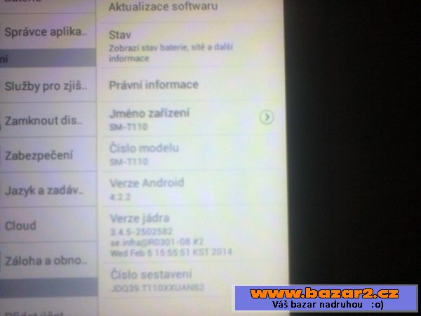Samsung Tab 3 jako nový!