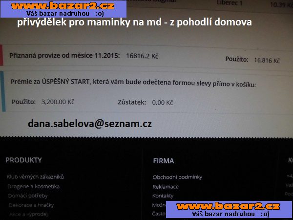 Přivýdělek k mateřské