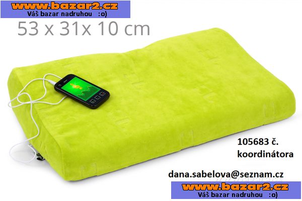  ANATOMIXX MUSIC polštář s připojením  na mobil/tablet 