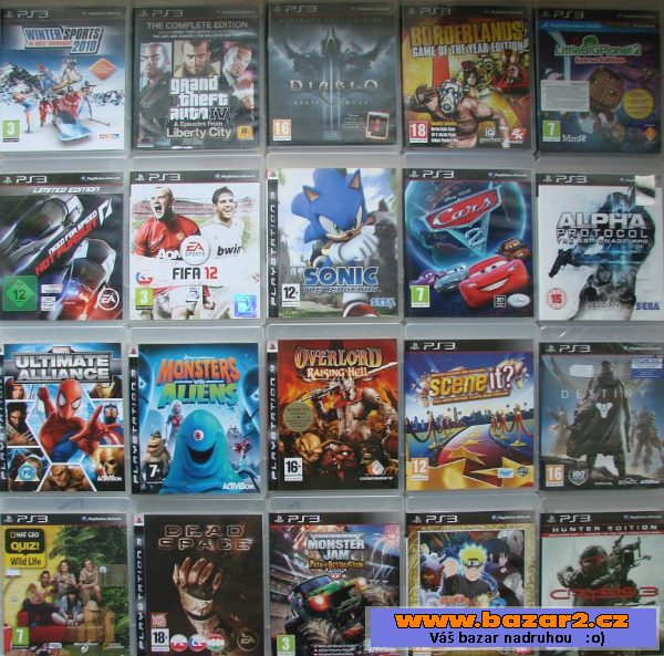 Playstation3 hry - velký výběr
