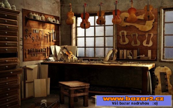Housle, violoncello.... i poškozené